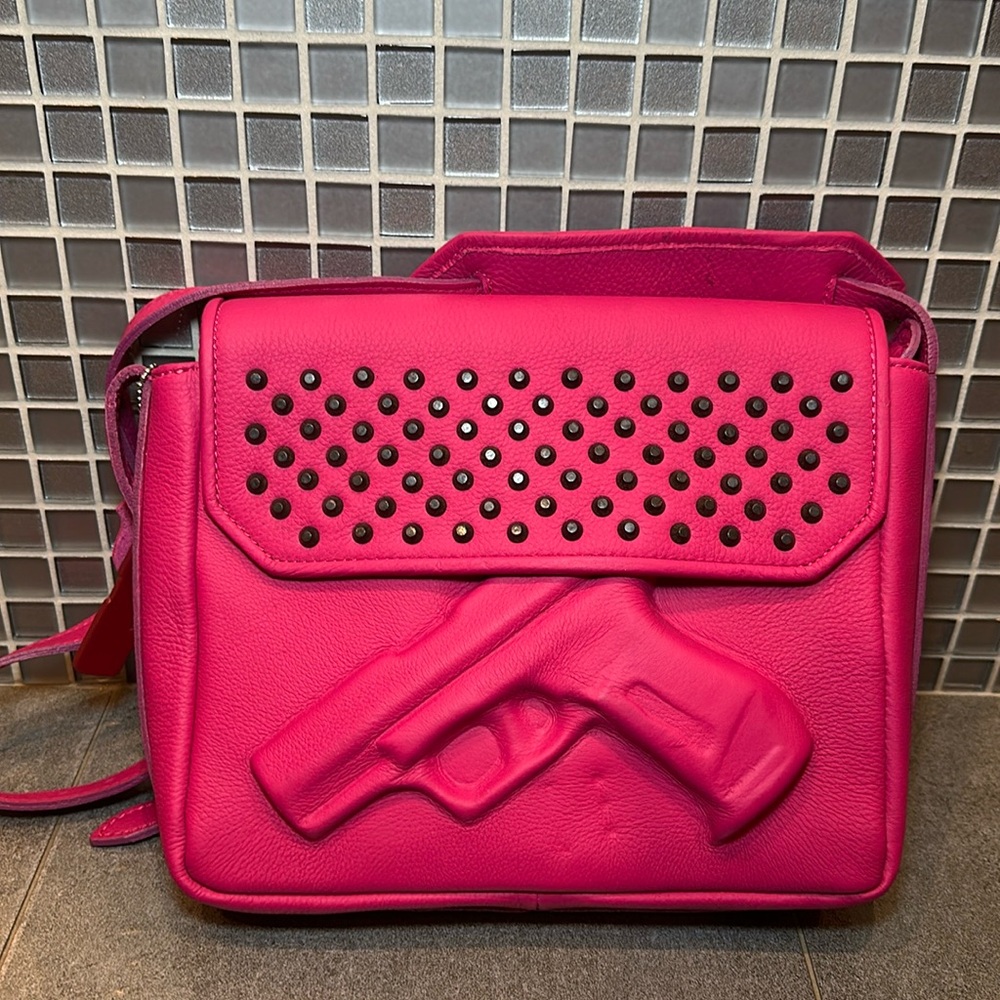 Vlieger & Vandam Hot Pink Bag